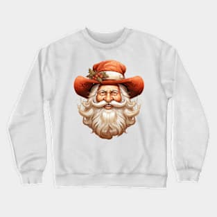 Cowboy Santa Crewneck Sweatshirt